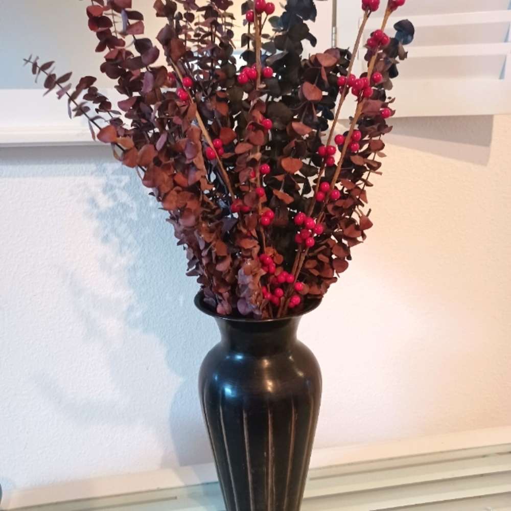 Artificial  plant with vase